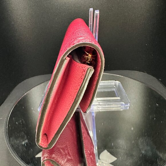 Louis Vuitton Monogram Empreinte Envelope Continental Wallet w/COA - EUC - Picture 3 of 8